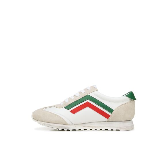 Franco Sarto Shoes - Franco Sarto Womens Retro Green Red Multi 7 Medium